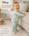 Pijama bebe Disney Mickey & Minnie din bumbac cu tălpi antiderapante – Amazon Essentials