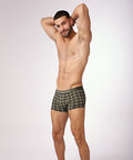 Boxeri EMPORIO ARMANI bărbați Classic Pattern Mix Trunk Check Vetiver