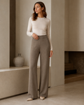 Pantaloni din tricot cu cașmir JJXX JXTamy – Brindle