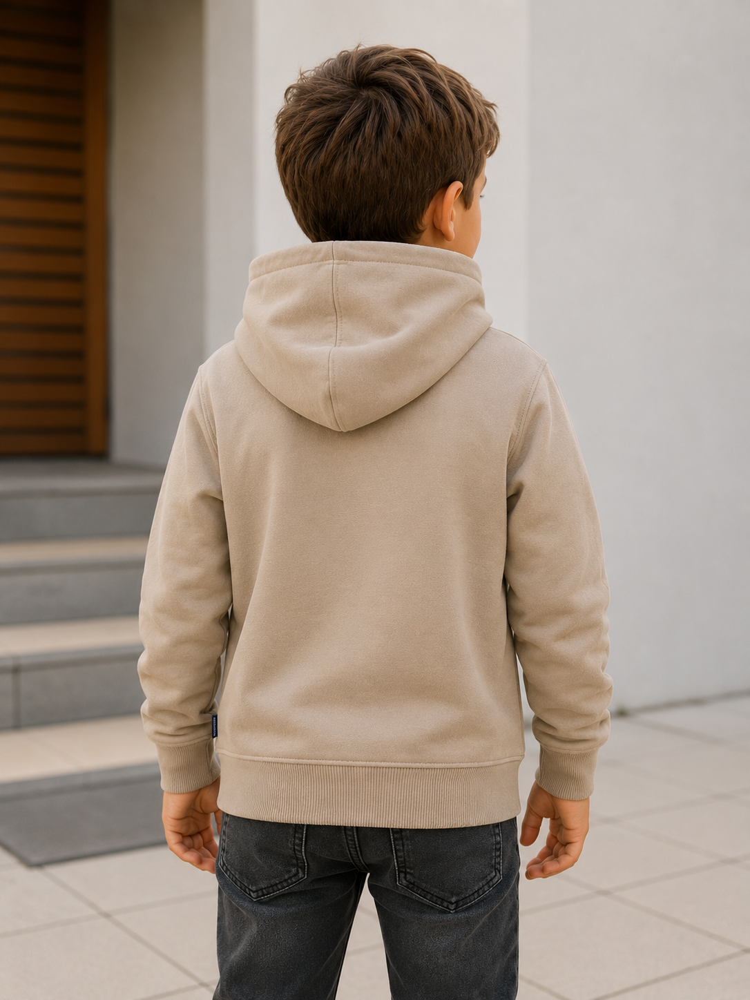 Hanorac ONLY & SONS Junior cu Glugă – Bej