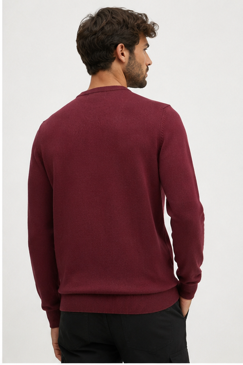 Bluza HUGO San Cassius – Burgundy / Vișiniu