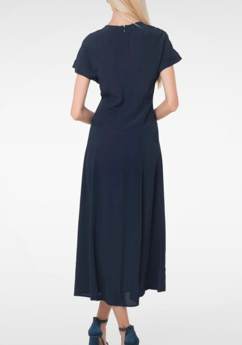 Tommy Hilfiger Viscose Crepe Maxi Dress