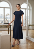 Tommy Hilfiger Viscose Crepe Maxi Dress