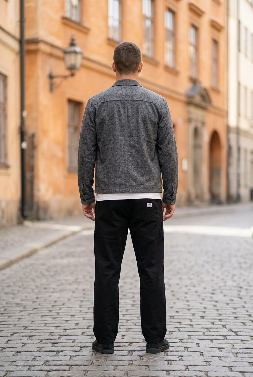 HUGO Giore252D Pantaloni Chino Bărbați Negri