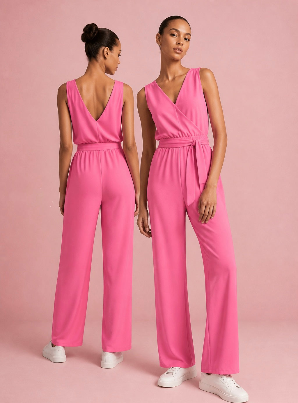 The Drop Caralyn Jumpsuit – Salopetă Damă Rose Pink