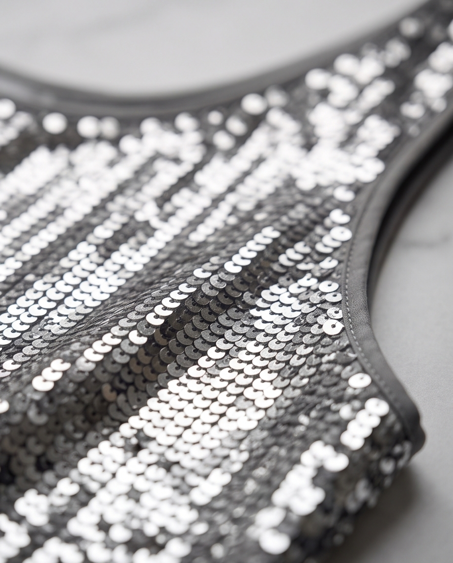 RISA Sequin Cami Top Maiou – Silver | The Drop