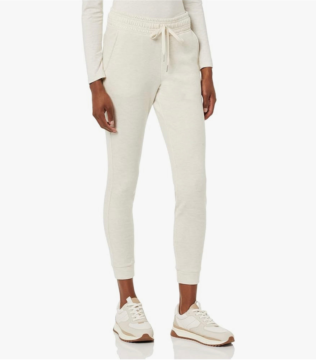 Pantaloni de trening damă Amazon Aware din TENCEL™ Fleece Premium – Oatmeal Heather