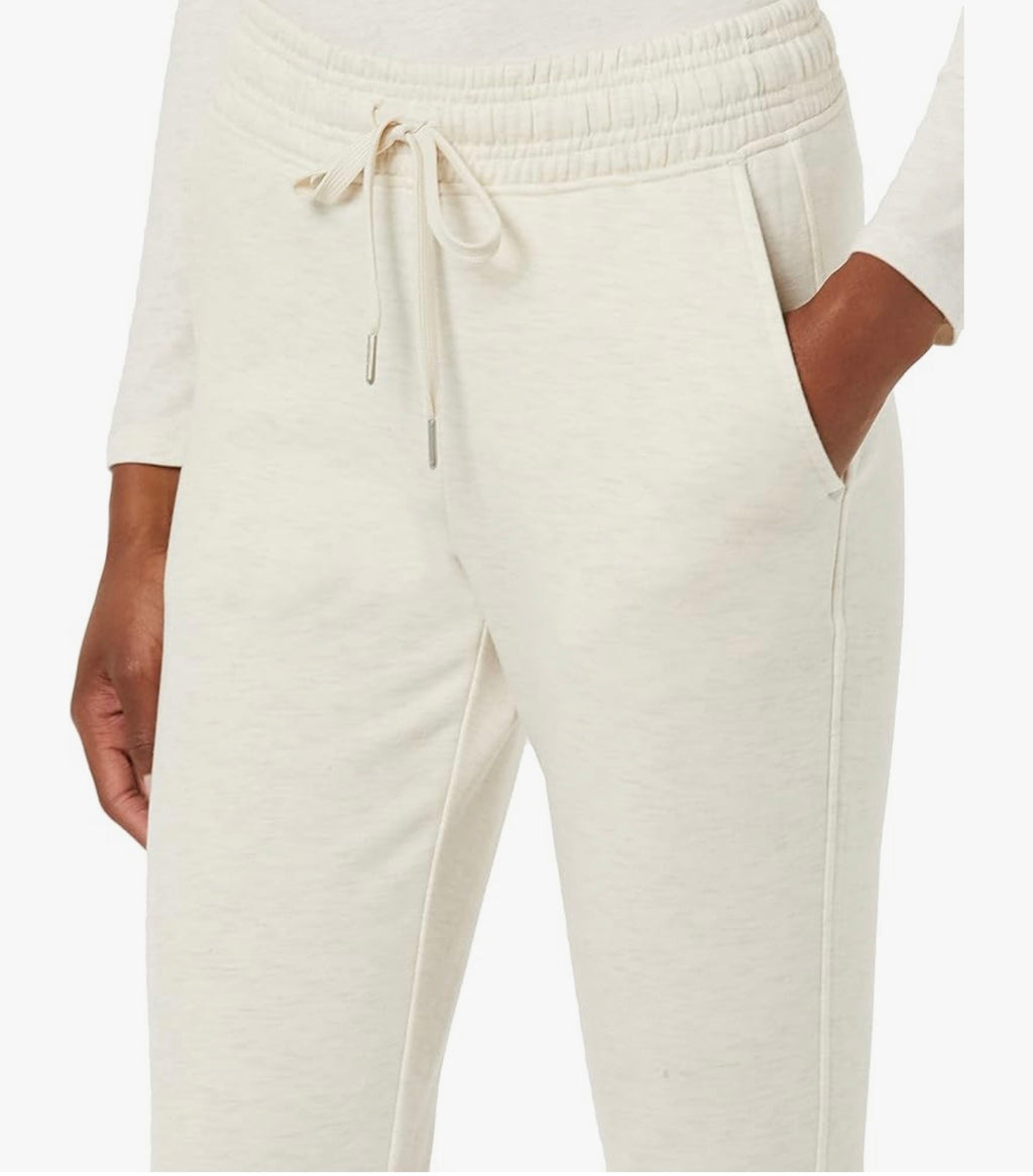 Pantaloni de trening damă Amazon Aware din TENCEL™ Fleece Premium – Oatmeal Heather
