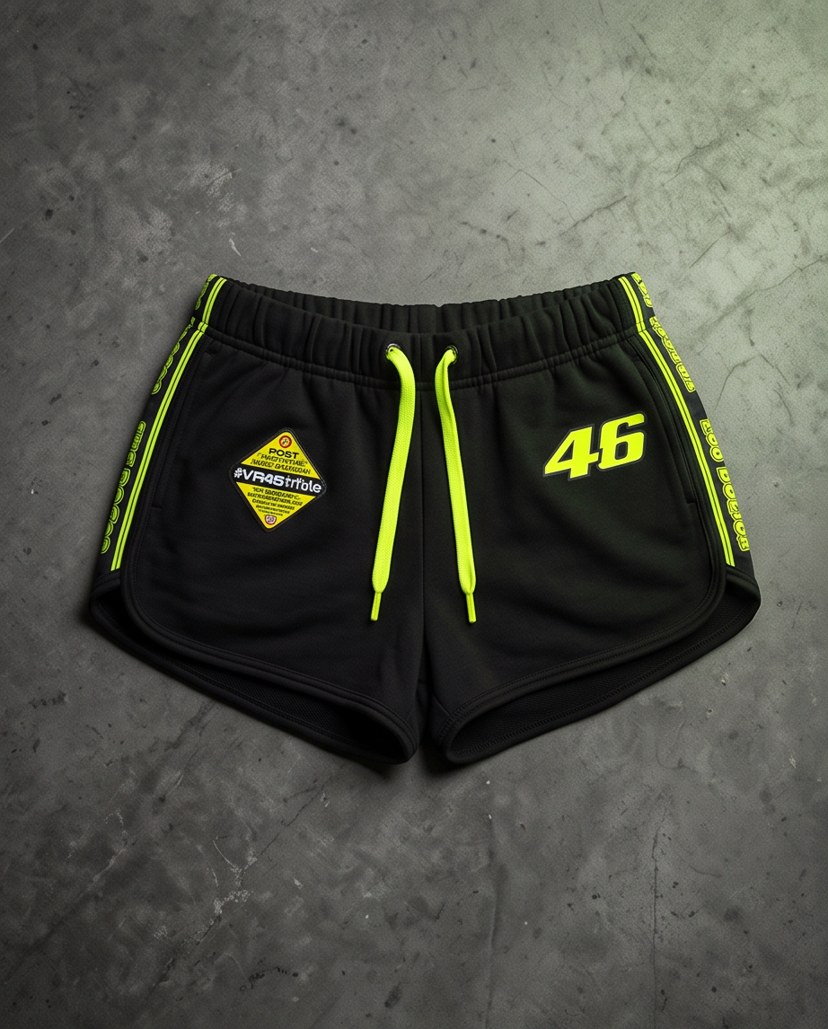 Pantaloni scurți damă VR46 The Doctor Valentino Rossi