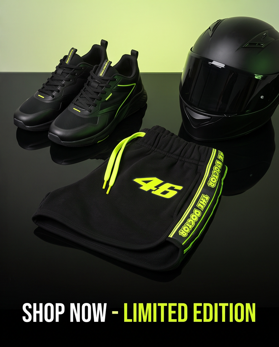 Pantaloni scurți damă VR46 The Doctor Valentino Rossi