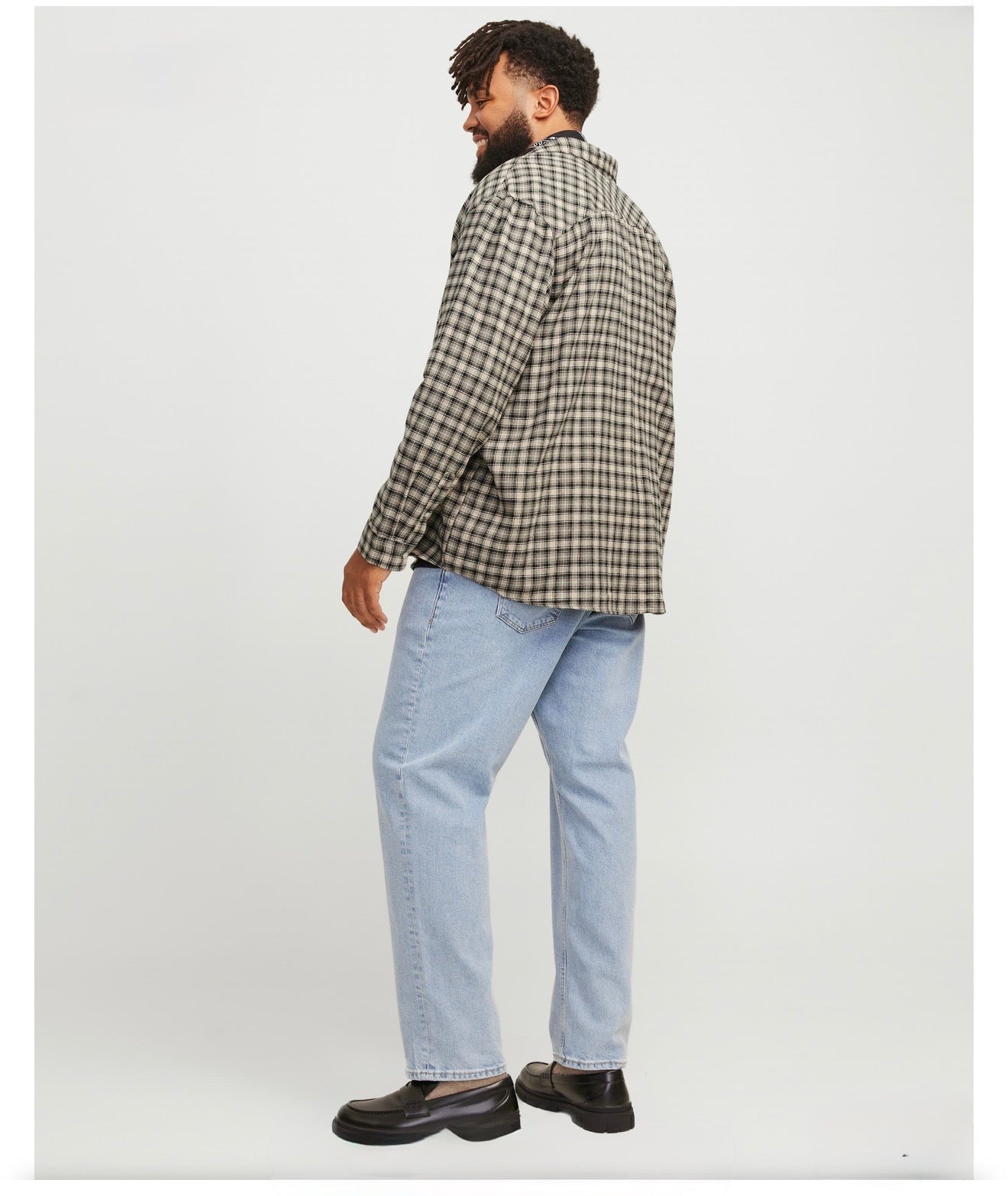 Cămașă din flanel în carouri pentru bărbați Jack & Jones JORJOSHUA