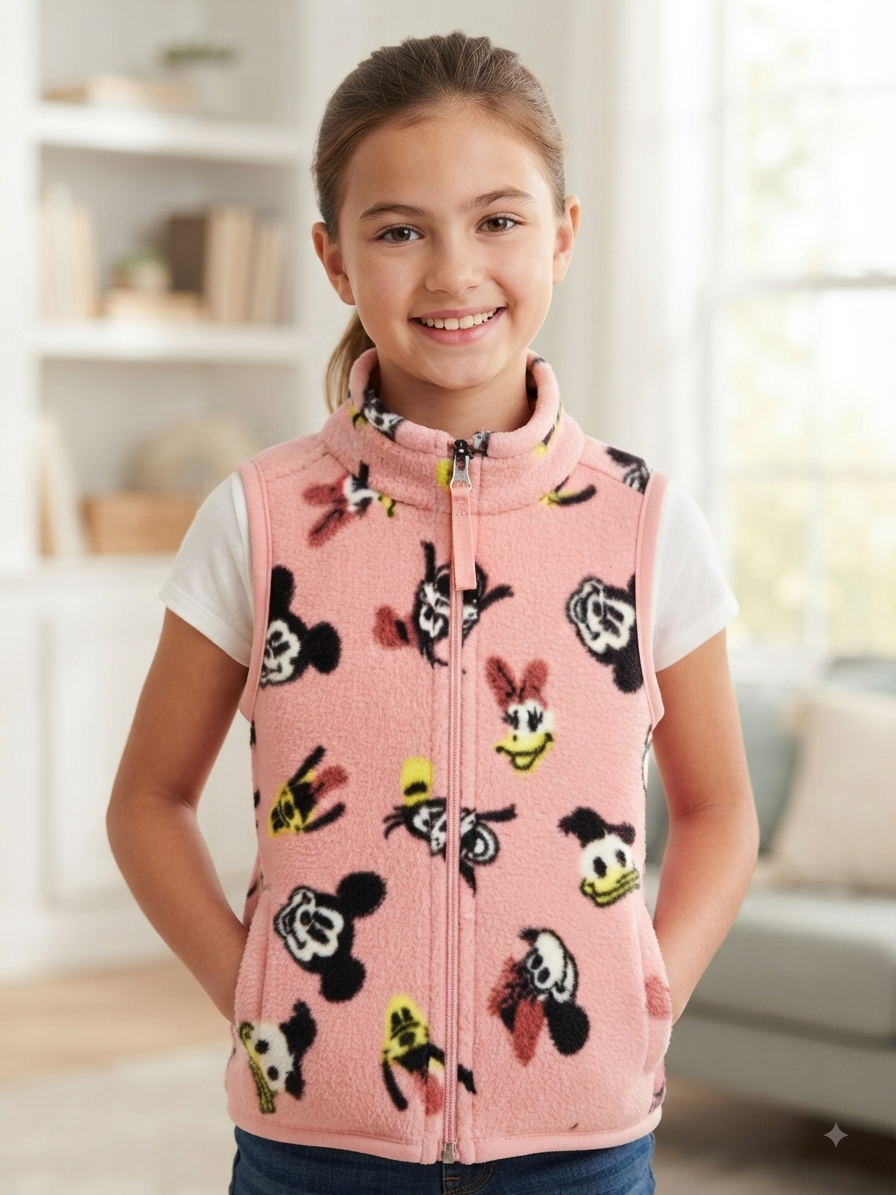 Vestă Fete Amazon Essentials Disney Minnie & Friends Roz