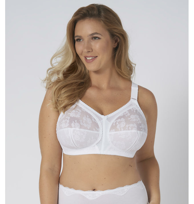 Sutien Triumph damă din dantelă albă – imagine produs 2