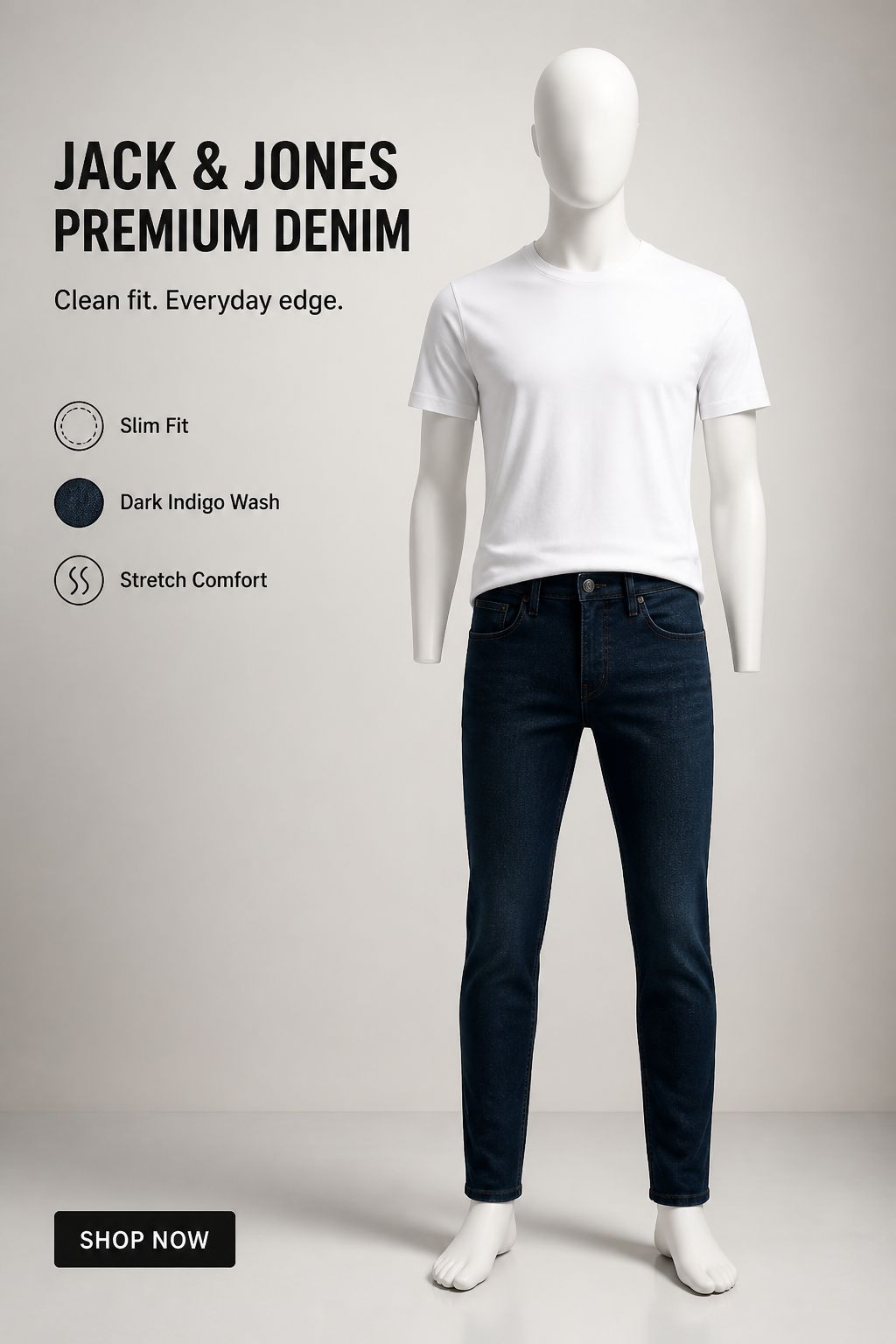 JACK & JONES Jeans Mike Original barbati
