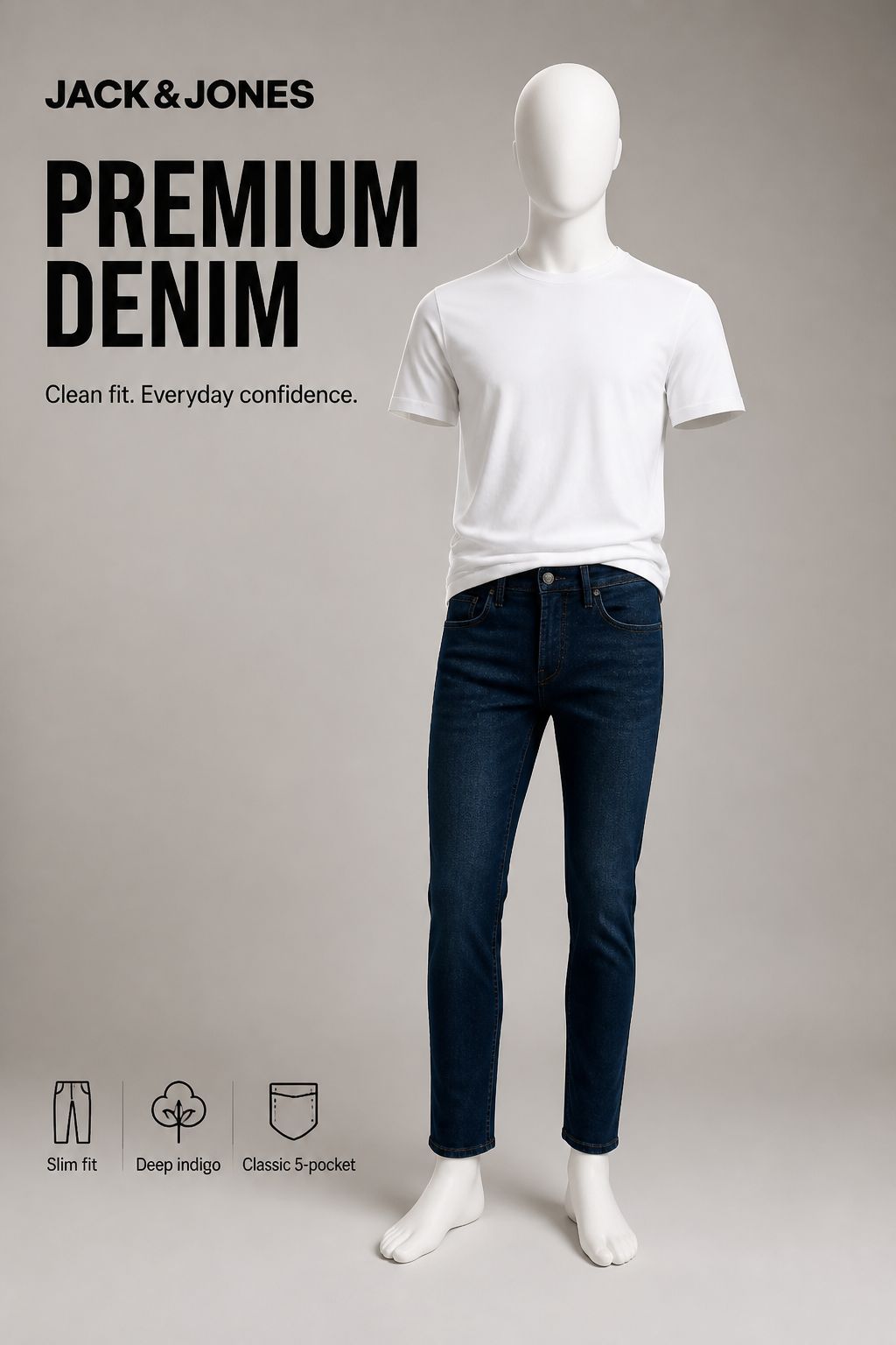 JACK & JONES Jeans Mike Original barbati