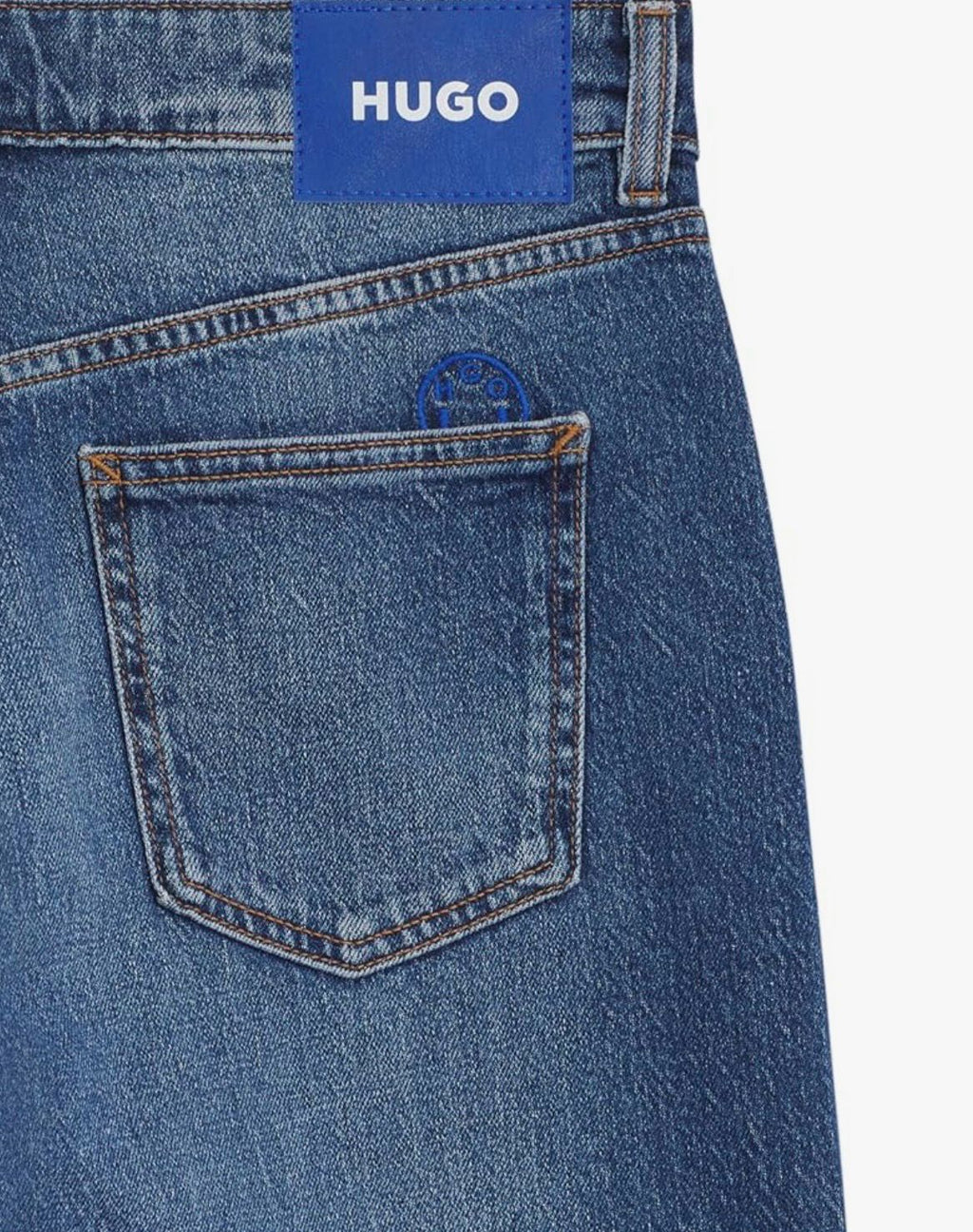 HUGO Jeans Damă Elyah_B Blue Denim Originali