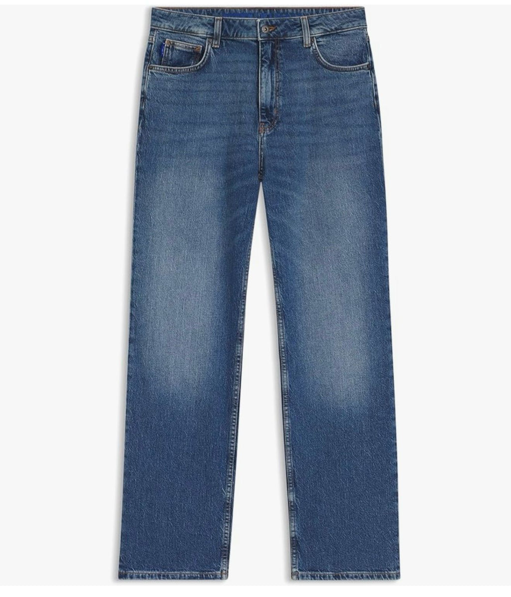 HUGO Jeans Damă Elyah_B Blue Denim Originali