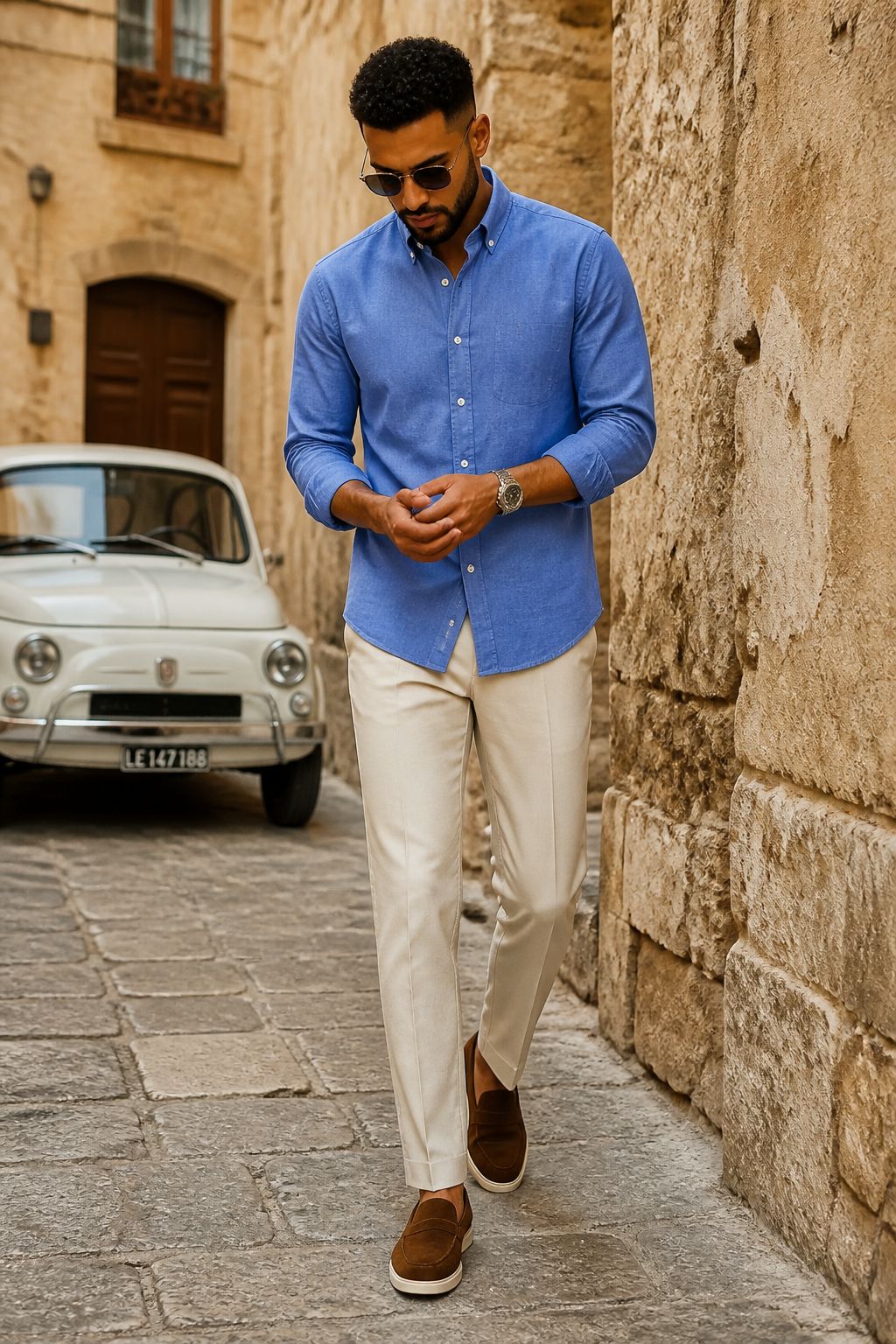 Tommy Hilfiger Cămașă Bărbați Blue Spell XXL Originală