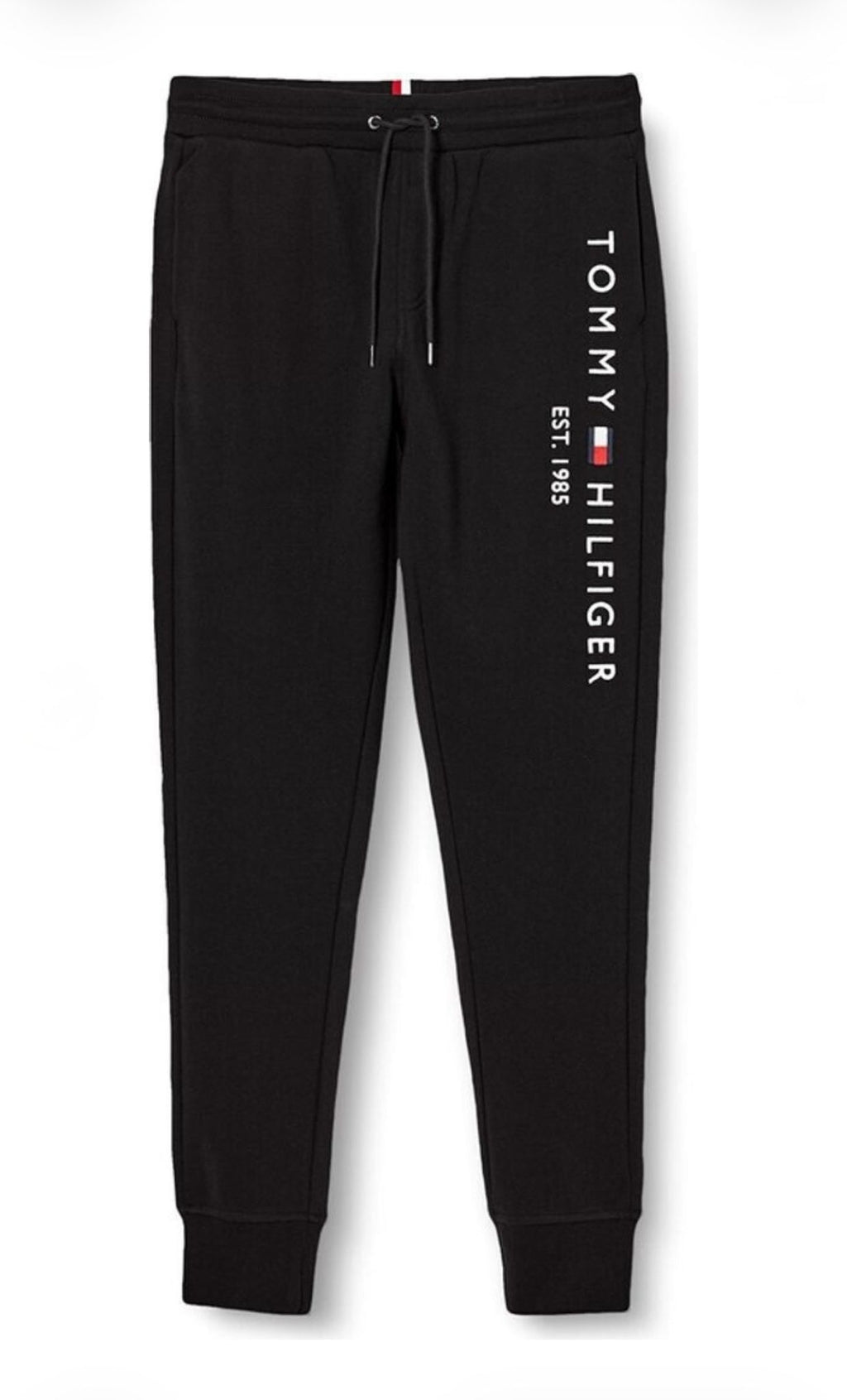 Tommy Hilfiger Logo Sweatpants Bărbați Desert Sky – XS – Originali