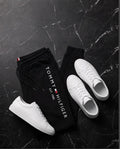 Tommy Hilfiger Logo Sweatpants Bărbați Desert Sky – XS – Originali