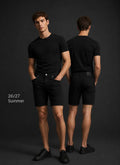 Amazon Essentials Pantaloni Scurți Bărbați Negri – Mărimea W32