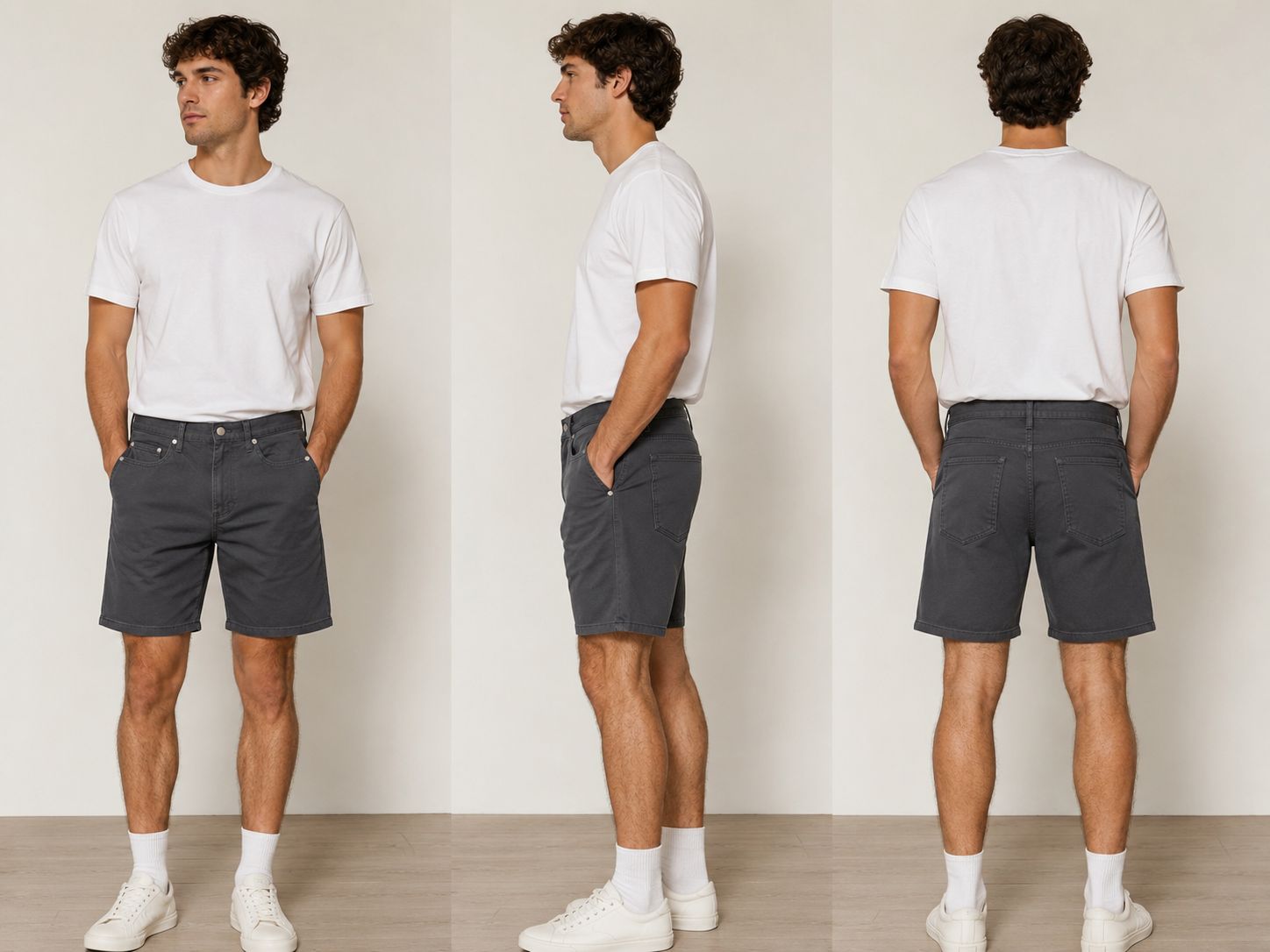 Amazon Essentials Pantaloni Scurți Bărbați Negri – Mărimea W32