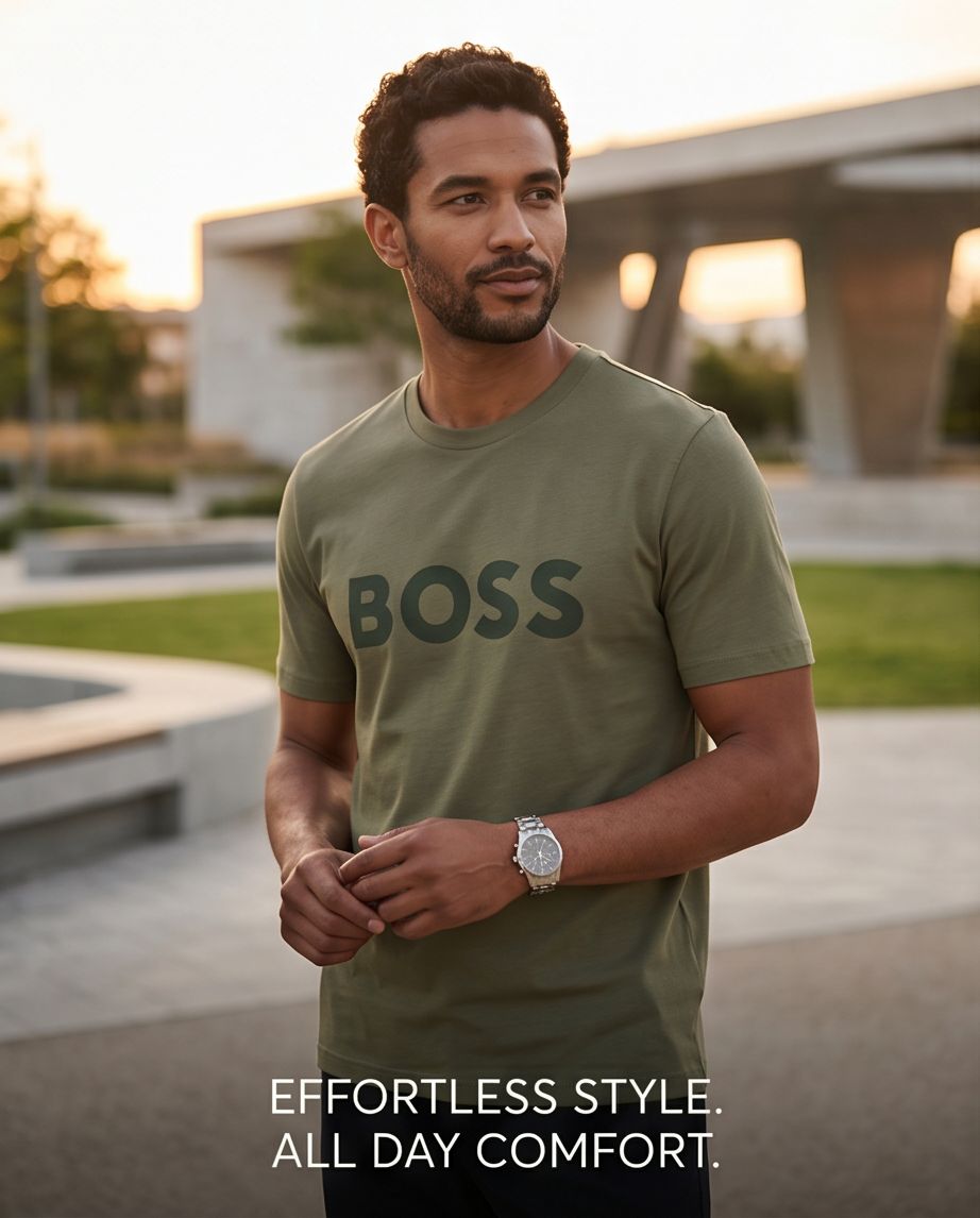 BOSS Tricou Thinking barbati