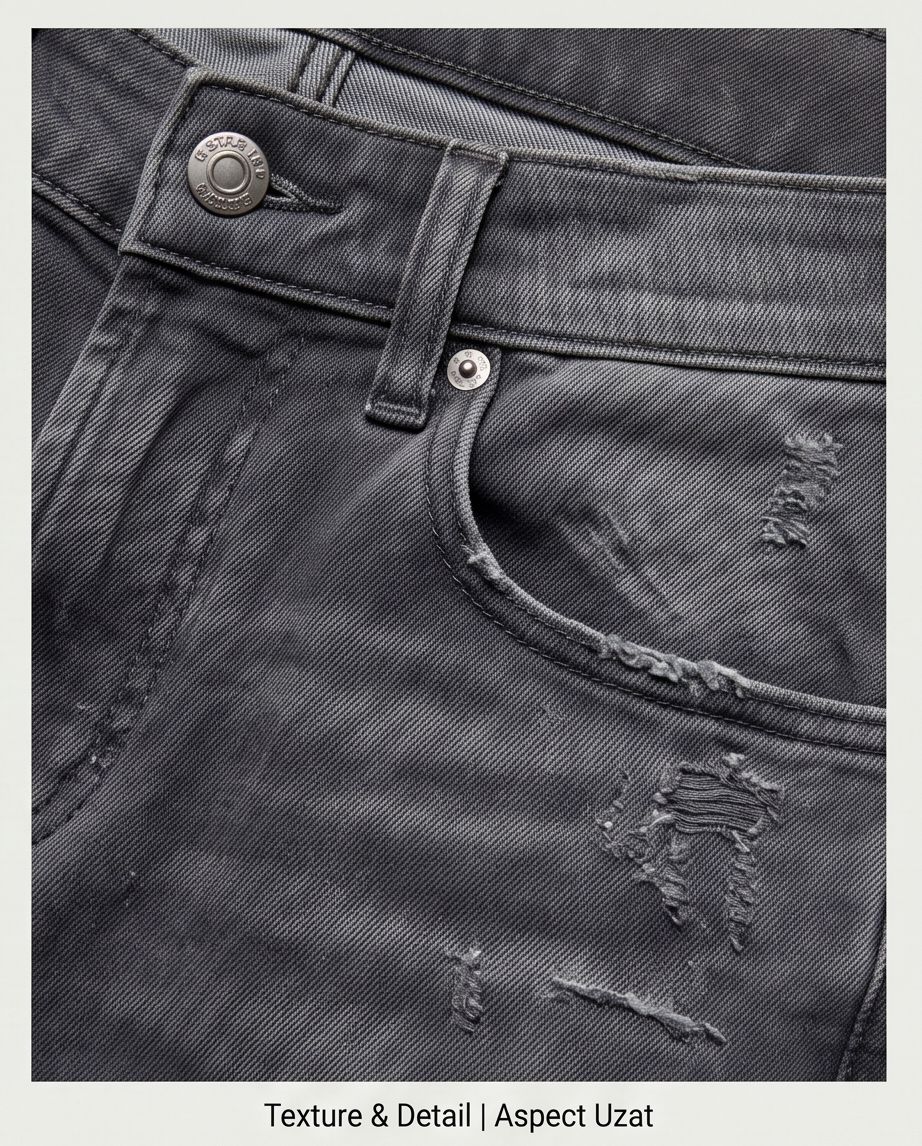 G-STAR RAW Revend Skinny Blugi gri bărbați W36/L36