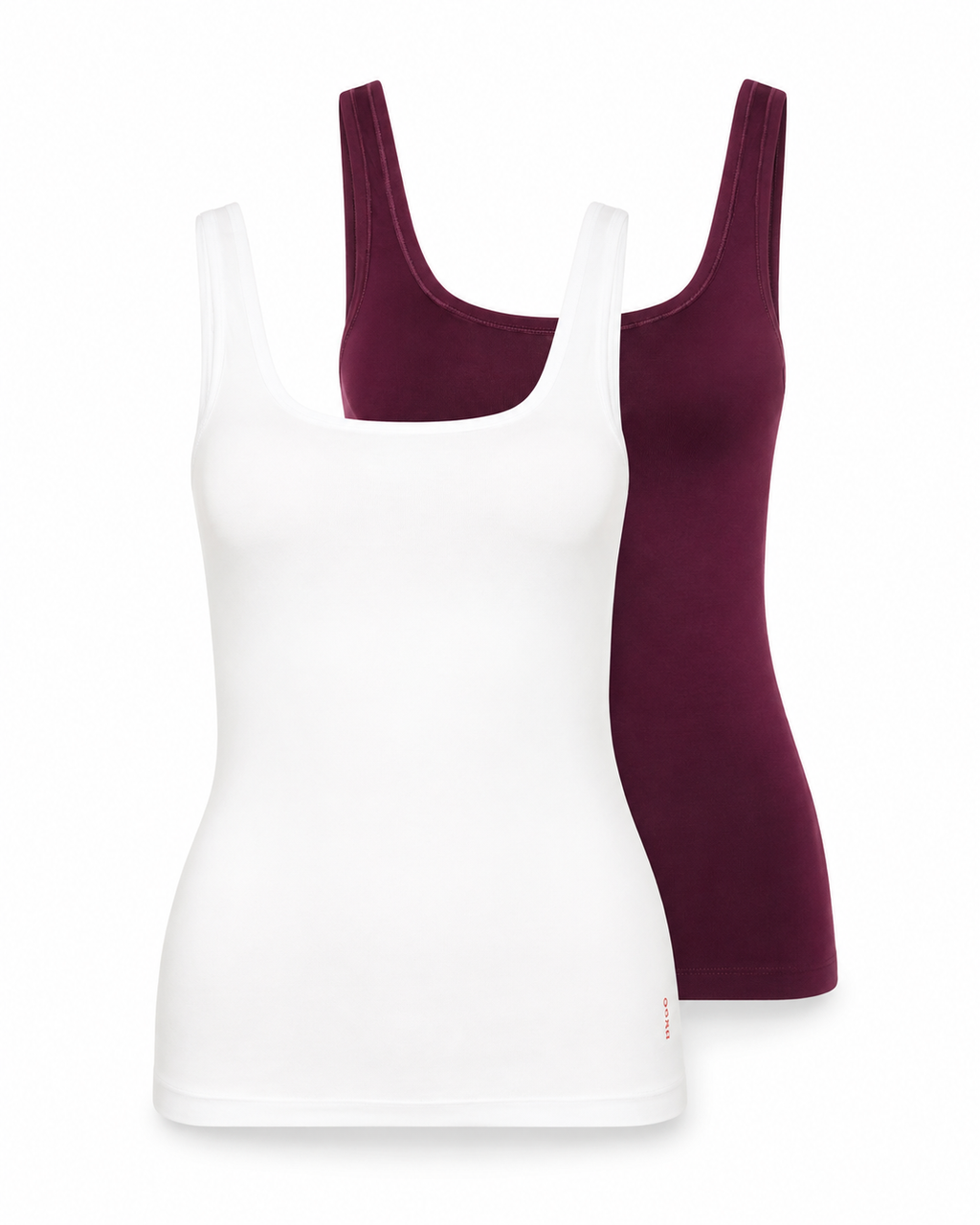 Set 2 Maieuri HUGO Twin Vest Stretch/Alb & Open Purple