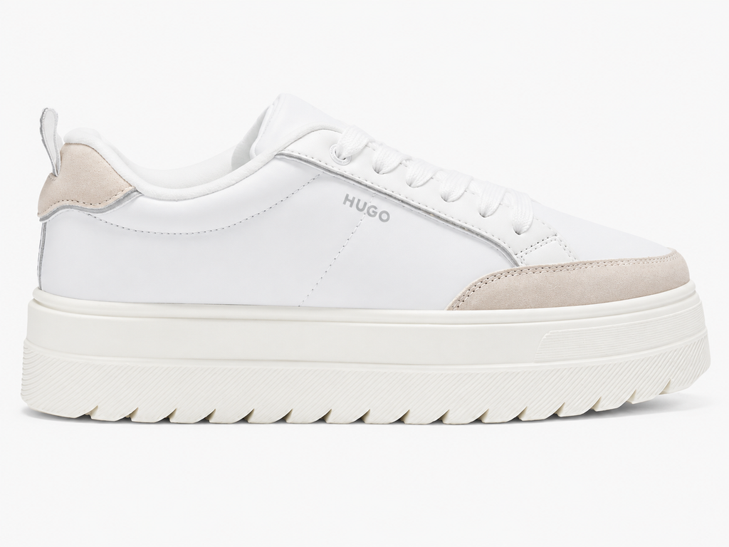 Sneakers damă HUGO Lyssa Tenn cu platformă