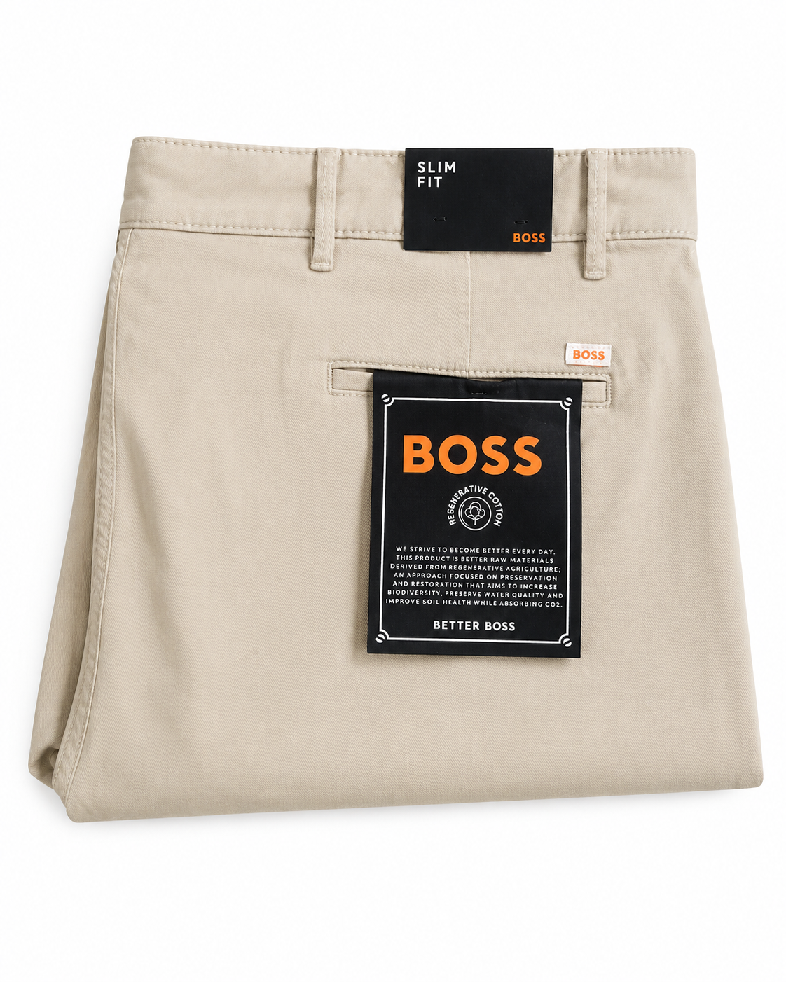 Pantaloni chino bărbați BOSS Chino_slim Slim Fit