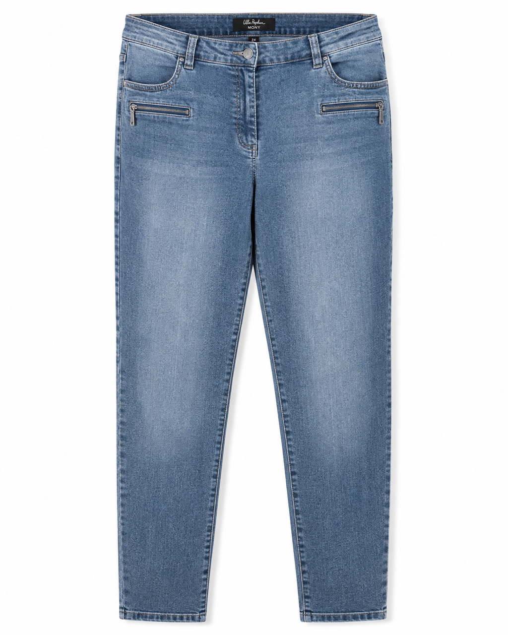 Blugi damă Ulla Popken Mony Plus Size, aspect vintage