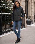 Geacă bomber AMAZON ESSENTIALS femei Waist Padded Insulated