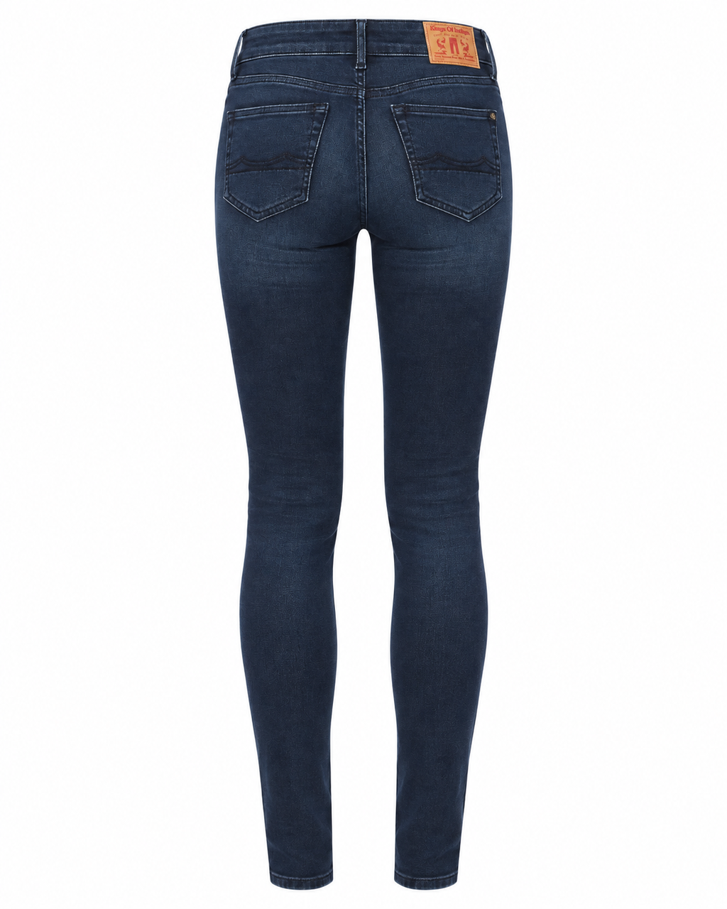 Blugi Kings of Indigo Juno Mid Rise Slim – imagine produs 2