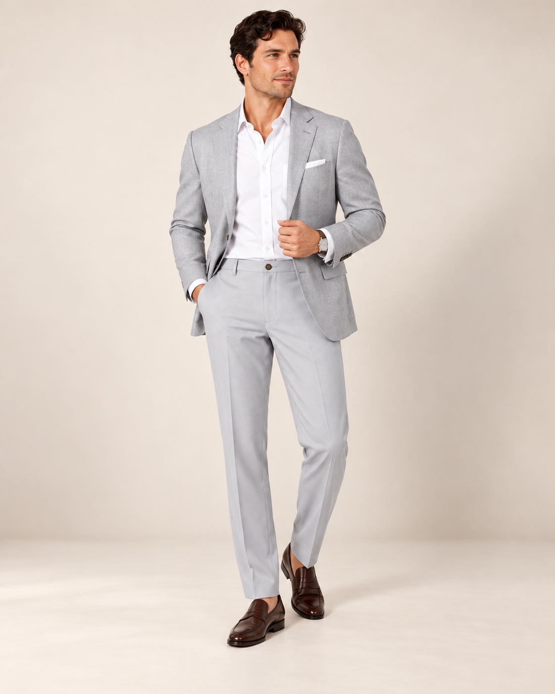 Pantaloni eleganți bărbați Classic Fit