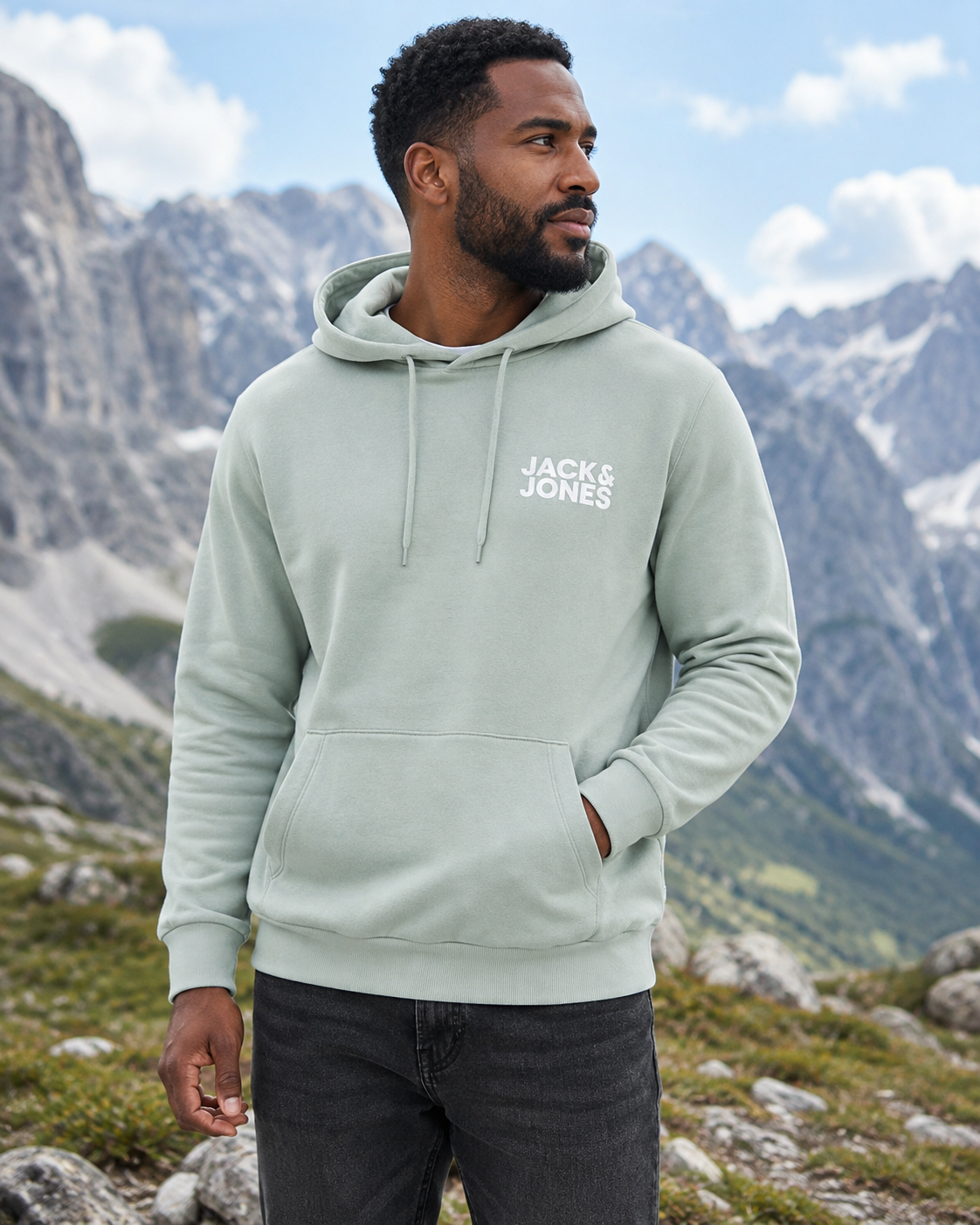 Hanorac Jack & Jones cu gluga