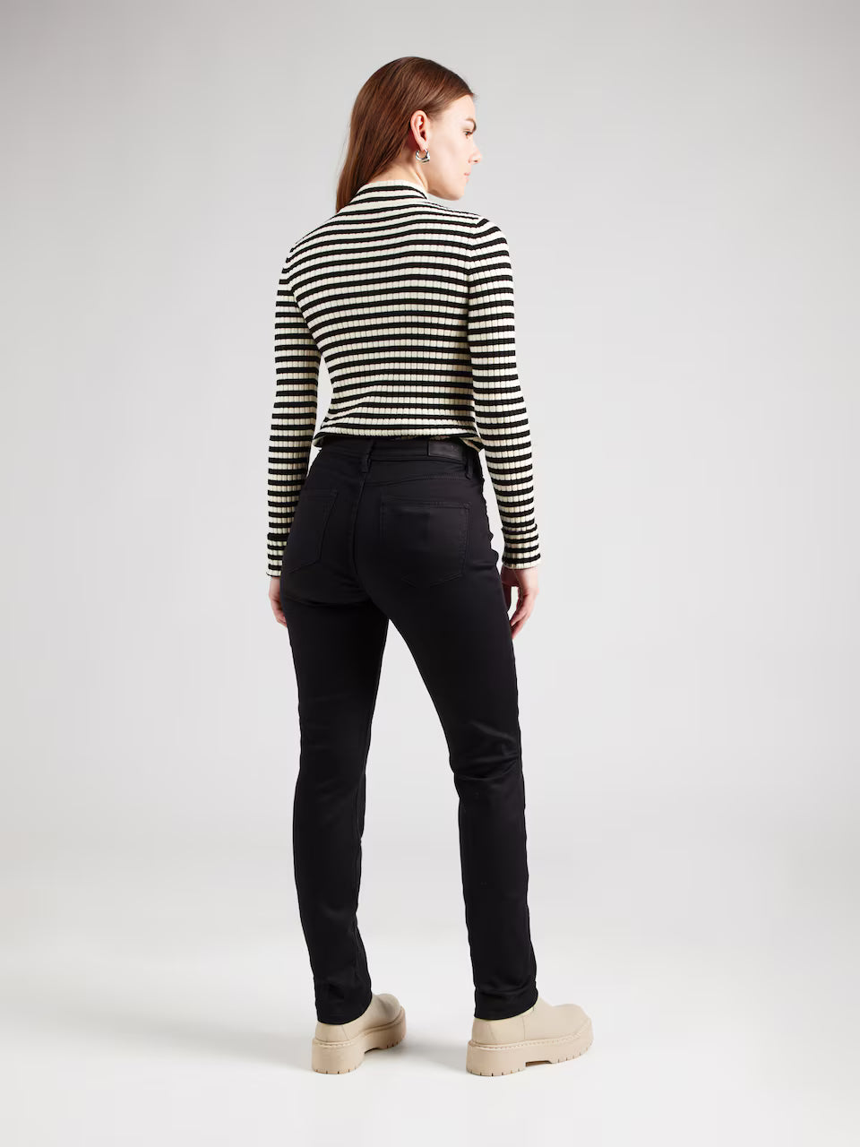 s.Oliver Betsy Slim Jeans Damă Negri