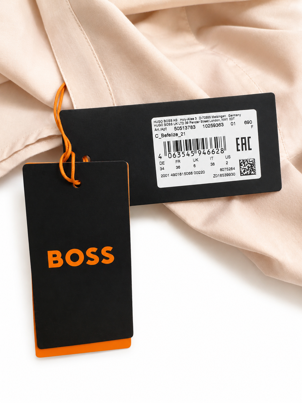 Cămașă BOSS C_Befelize_21 damă Regular Fit
