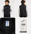 Vestă matlasată JOMA băieți Urban IV neagră