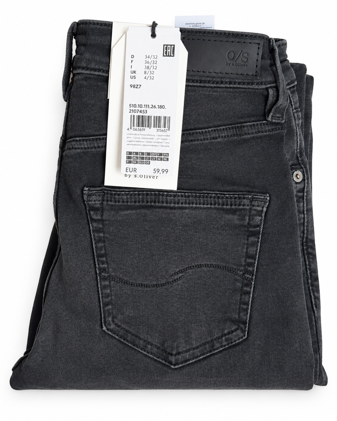 Blugi damă Q/S by s.Oliver Sadie Soft Mom Fit – imagine produs 4