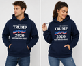 Hanorac Port & Company unisex President Trump 2020 Keep America Great bleumarin M
