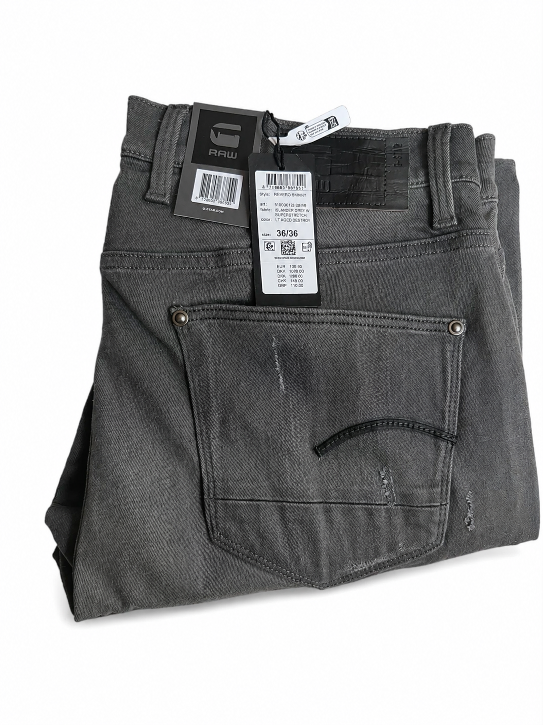 Blugi G-Star RAW Revend Skinny bărbați