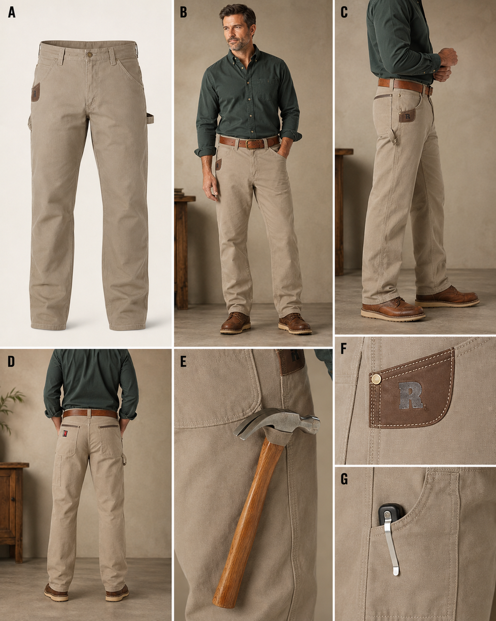 Pantaloni Wrangler RIGGS Workwear Carpenter