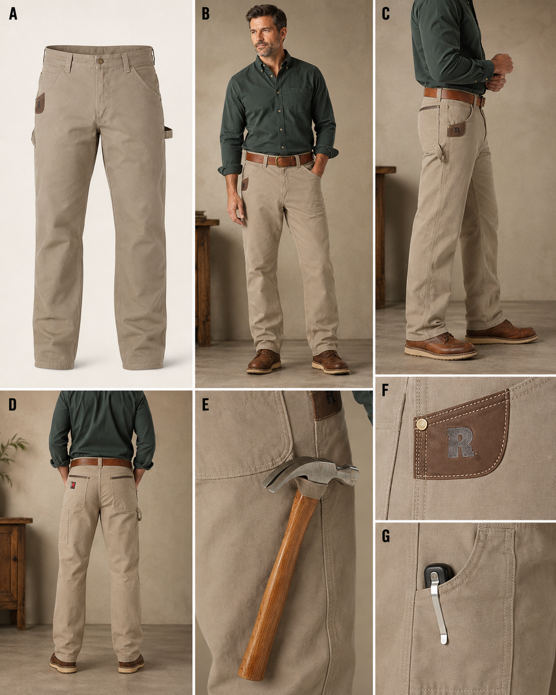 Pantaloni Wrangler RIGGS Workwear Carpenter