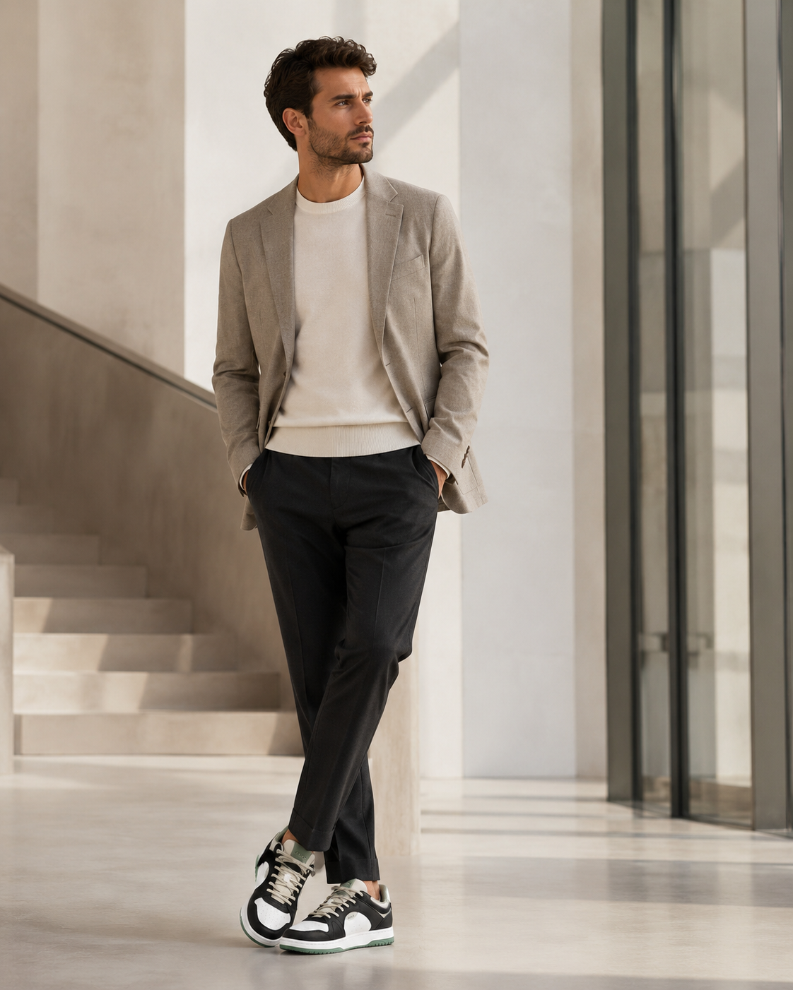 Sneakers bărbați HUGO Hadrian Tenn nypu