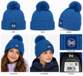 Căciulă BUFF Deik Youth Azure Blue One Size
