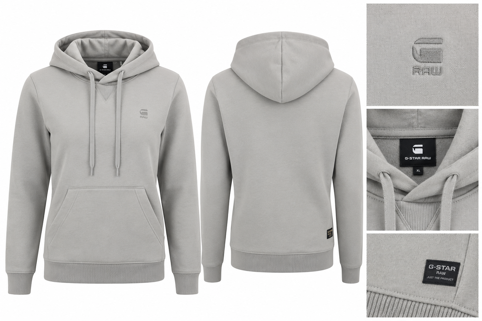G-STAR RAW Hanorac Damă Premium Core 2.0 Hoodie Wild Dove