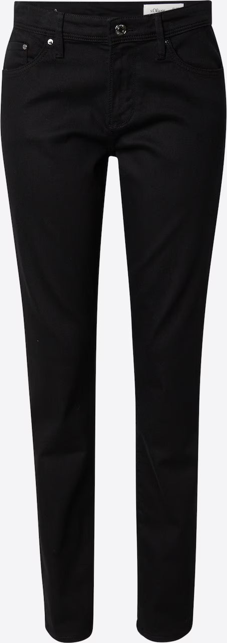 s.Oliver Betsy Slim Jeans Damă Negri