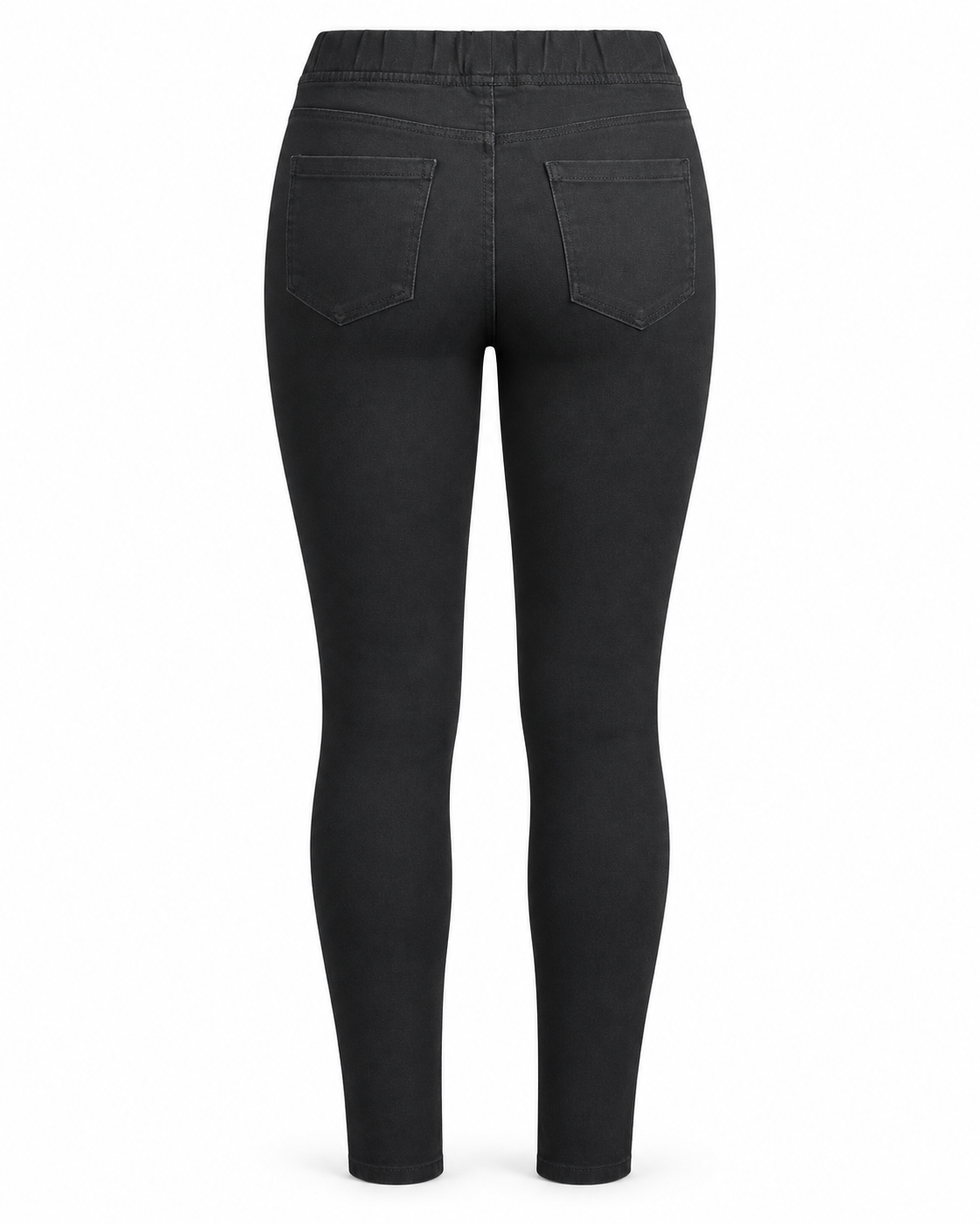 Jeggings damă negri, skinny fit – imagine produs 4