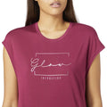 Tricou sport ENERGETICS femei Gerda 7 WMS fără mâneci Red Wine
